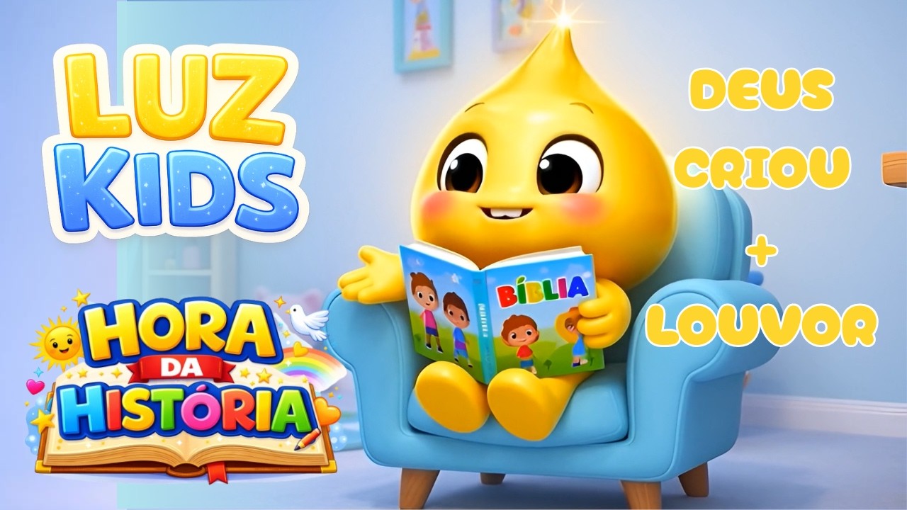 DEUS CRIOU | Hora da História | LUZ KIDS
