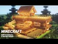 EASY Minecraft : STARTER HOUSE Tutorial ｜How to Build in Minecraft