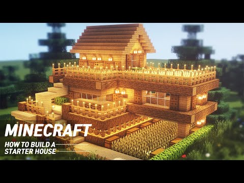 easy-minecraft-:-starter-house-tutorial-｜how-to-build-in-minecraft