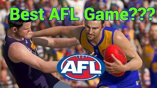 Is this the best AFL game ever? 😉 ( NOT Afl 23)