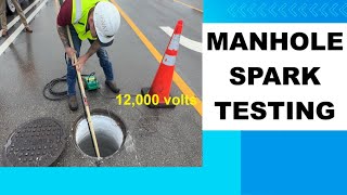 Manhole Spark-Testing - Palm Beach County FL