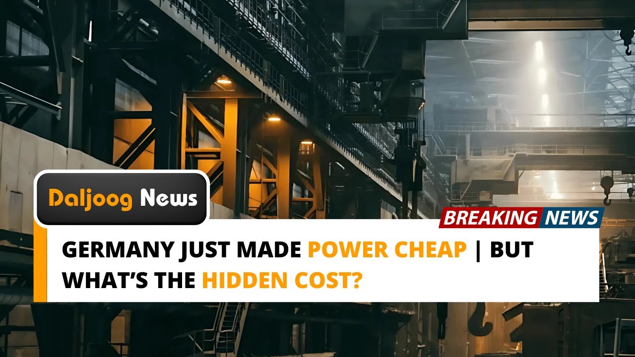 Germany Just Made Power CHEAP | But What’s the Hidden Cost?