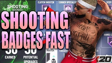 THE FASTEST WAY TO GET SHOOTING BADGES AFTER PATCH (No Glitch)  | NEW BADGE METHOD | NBA 2K20