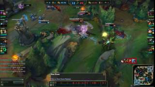 Cassiopeia's ult dodge in Faker style