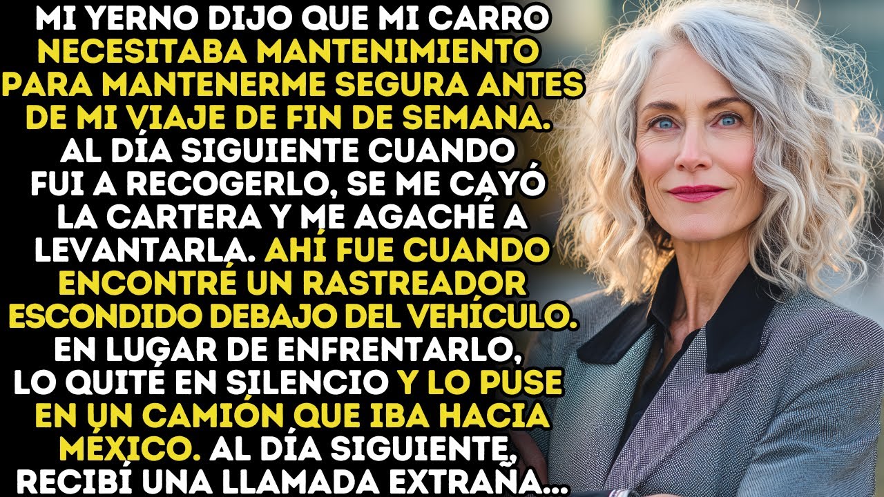 Encontré Un Rastreador Debajo De Mi Coche… Así Que Lo Puse En Un Camión Que Iba A México…