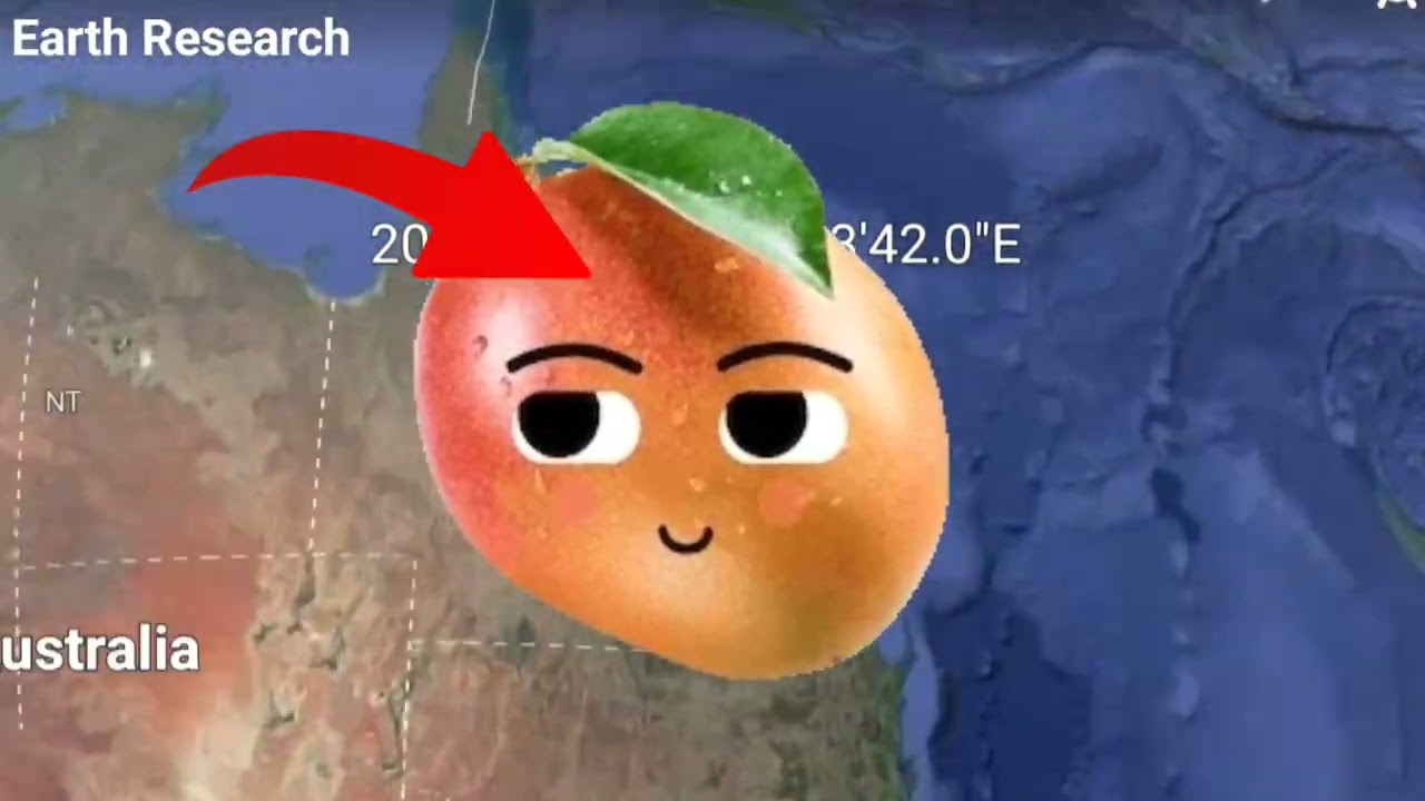 I Found Giant Big Mango On Google Earth 