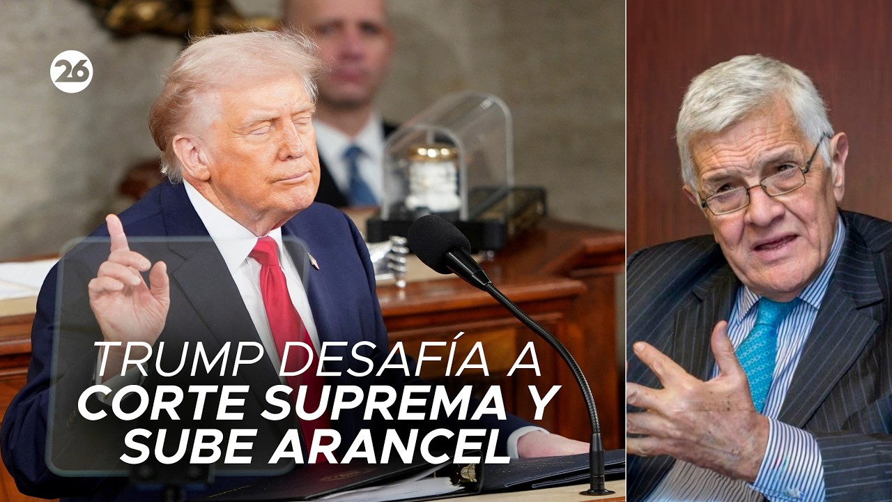 🇺🇸 TRUMP | Desafía a la Corte Suprema y sube arancel global al 15 %  | El análisis de Jorge Castro