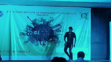 Performance by Santosh || Just dance finals || Elixir 2019 || BPPIMT