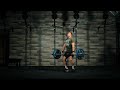 Hang clean - přemístění z visu (od kolen)