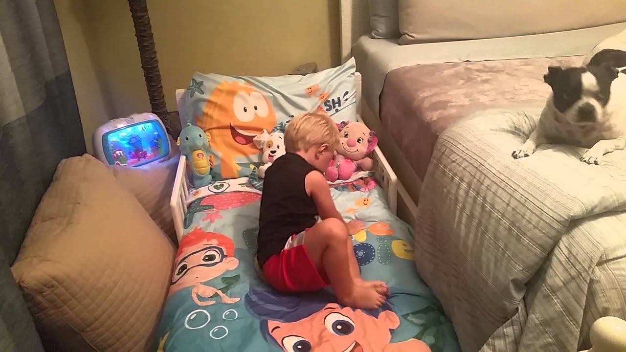 Jackson's New Big Boy Bed!