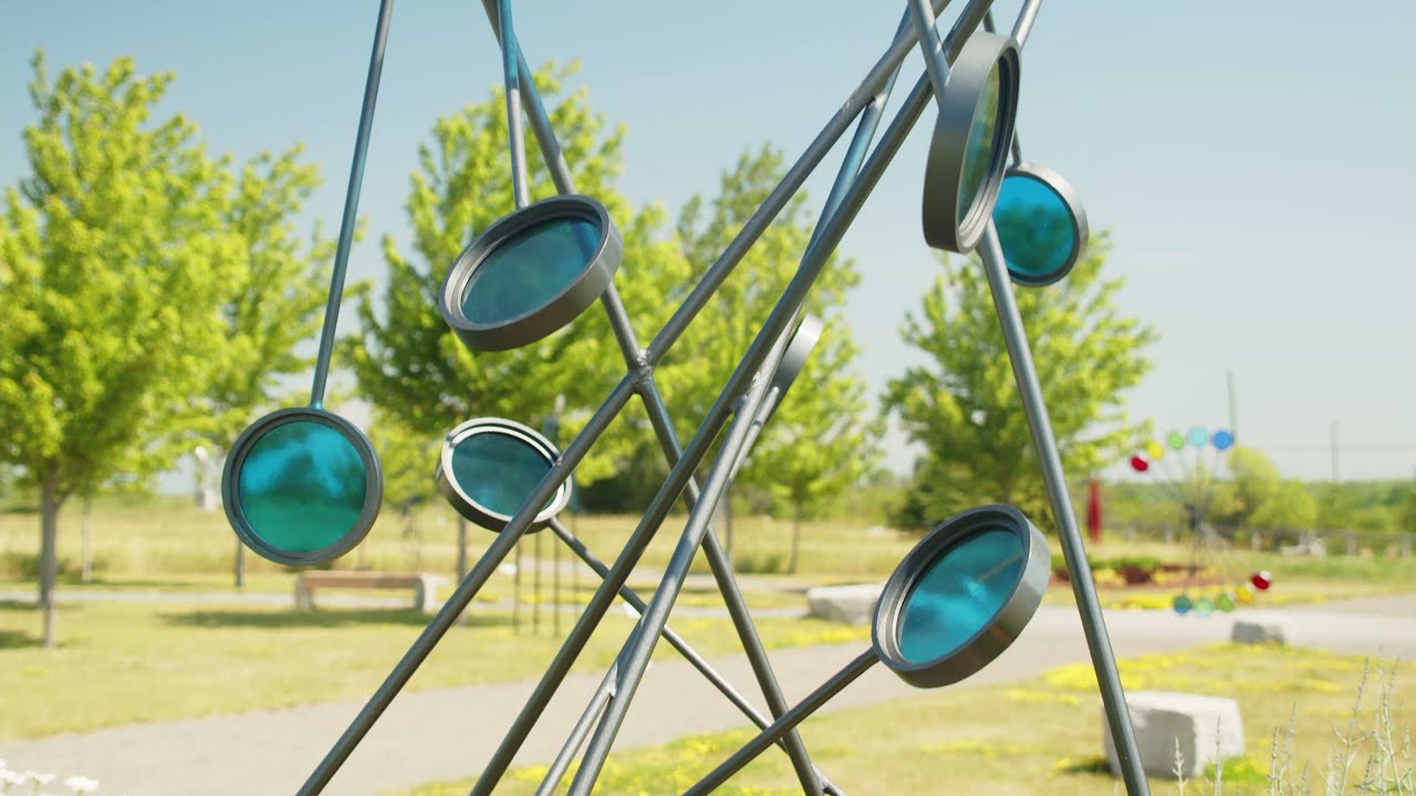 Looking Glass by Ryan Van Der Hout - Sculpture Stories - Oeno Gallery Outdoor Sculpture Garden