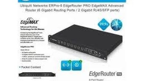 Edge Router Pro8 Quick Setup