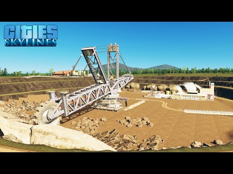 ขุดเหมืองแร่ขนาดใหญ่ l Cities Skylines (ตอนพิเศษ)