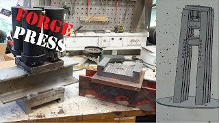 Building  Forge Press for Blacksmithing PT.1
