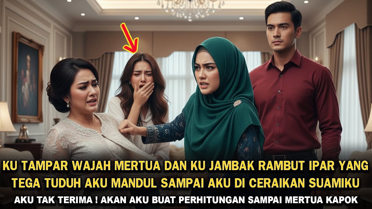 KU TAMPAR DAN JAMBAK IPAR DAN MERTUA YANG MENUDUHKU MANDUL SAMPAI AKU DI TALAK SUAMI, AKAN KU BALAS