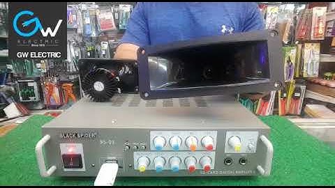 Black Spider Amplifier BS-03 For Swiftlet Farming