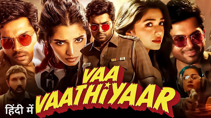 Karthi's Vaa Vaathiyaar Movie | Krithi Shetty | New Released Full Hindi Dubbed Action Movie 2025
