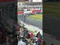Kyler Staley Battles for Second During Green Flag Racing Street Stock Series at Bowman Gray Stadium