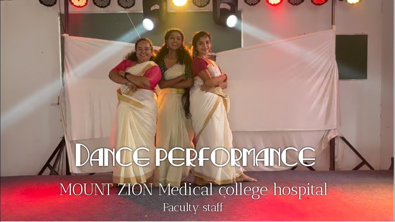 Dance performance | Faculty staff | Mount Zion Medical college - YouTube