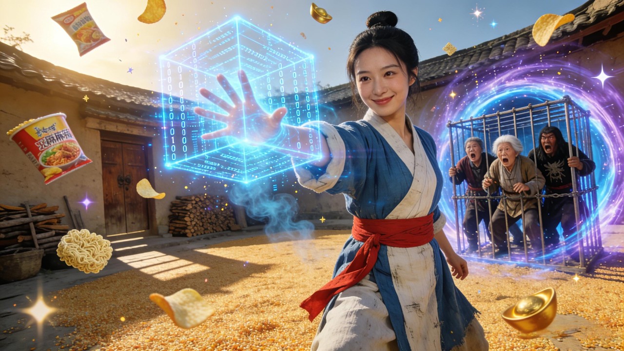 我是末世女王，穿越成古代結巴傻女！心想事成異能一激活，惡奶奶直接摔豬圈！😱✨