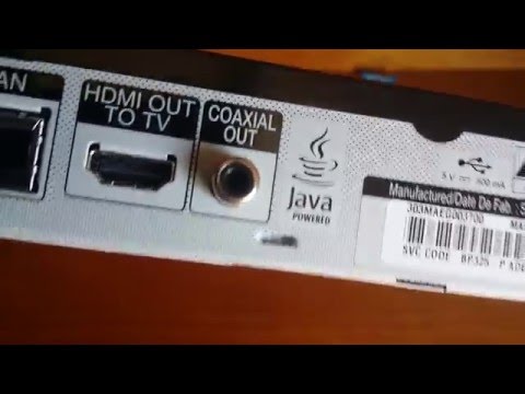 Unboxing - DVD/Blu-ray Player LG BP325