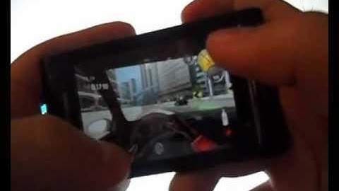 Game Reviews - Обзор игры NFS: Shift на Sony Ericsson X8