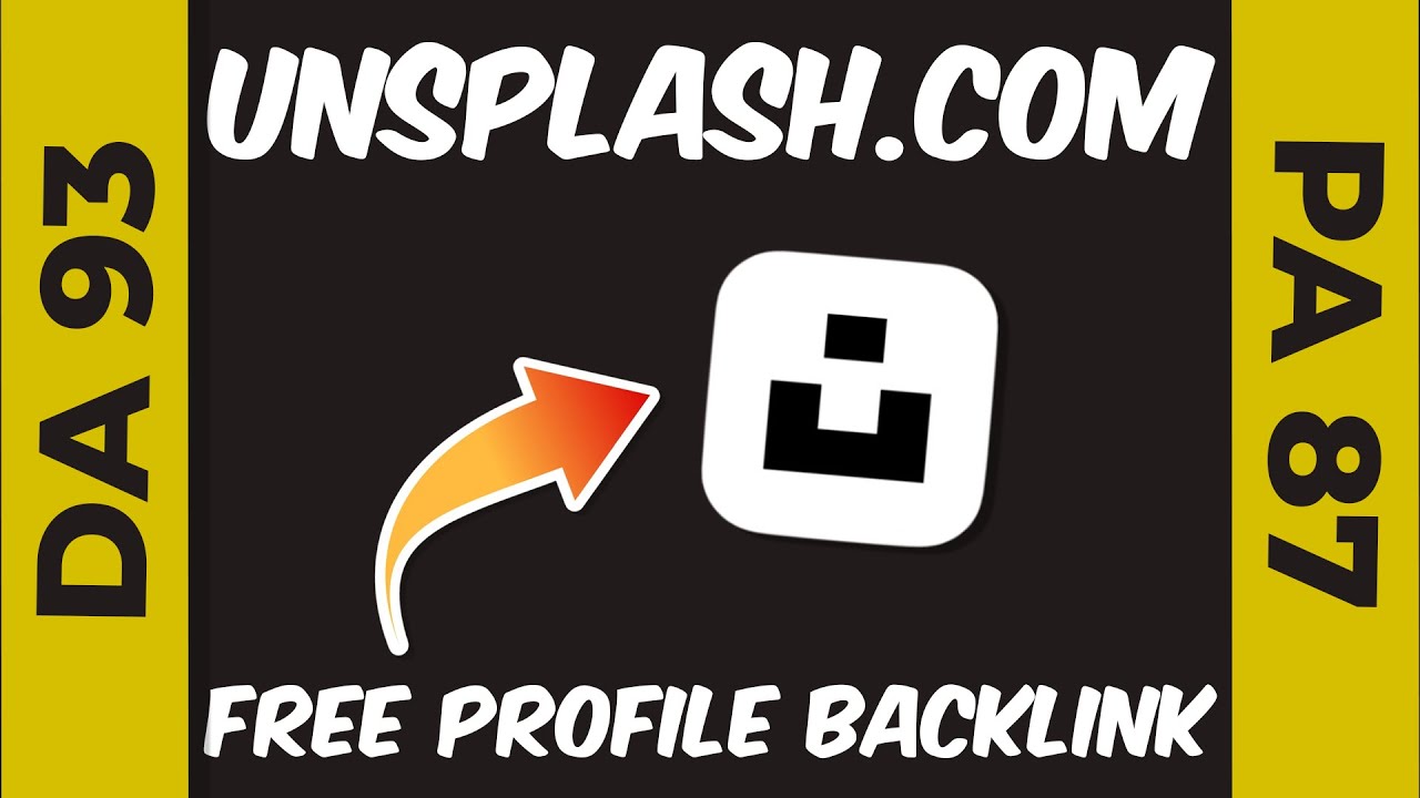 How to Create a Profile Backlink on Unsplash.com - YouTube