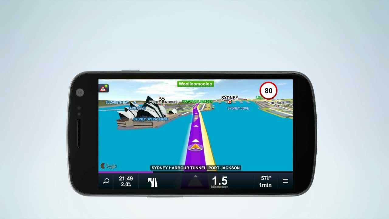 Sygic GPS Navigation for Android version - YouTube