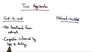 Two Approaches to Congestion Control