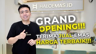 Haloemas.id Grand Opening: Gold for Sale at the Best Prices
