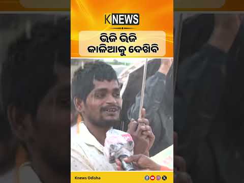 ଭିଜି ଭିଜି କାଳିଆକୁ ଦେଖିବି #knewsodisha