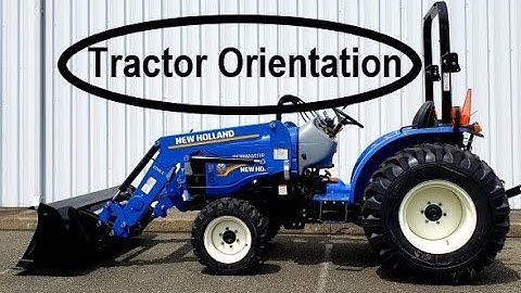 Tractor Orientation Workmaster 25 Hydro