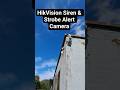 HikVision Siren Strobe Alert Deterrent #hikvision #hikvisioncamera #hikvisioncctv #cctv #cctvcamera