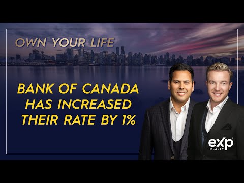 Own Your Life Episode ~ The Bank of Canada just raised rates another 1%!