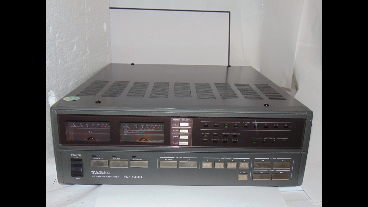Yaesu FT-7000 #2 linear amplifier. Debugging no WAIT LED when