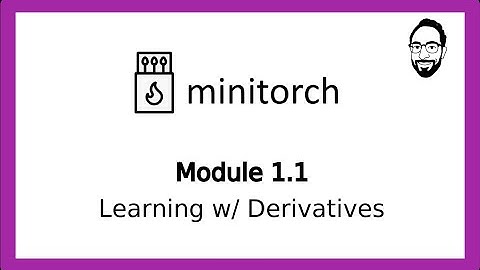 MiniTorch - Learning w/ Derivatives (1.1)