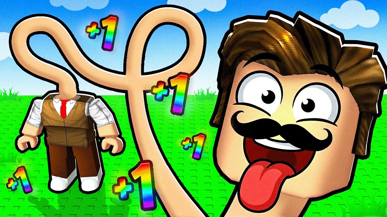 My Neck Won't Stop Growing In Roblox!