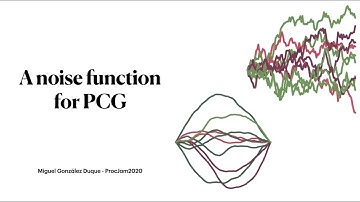 A Noise Function for PCG - Miguel González Duque