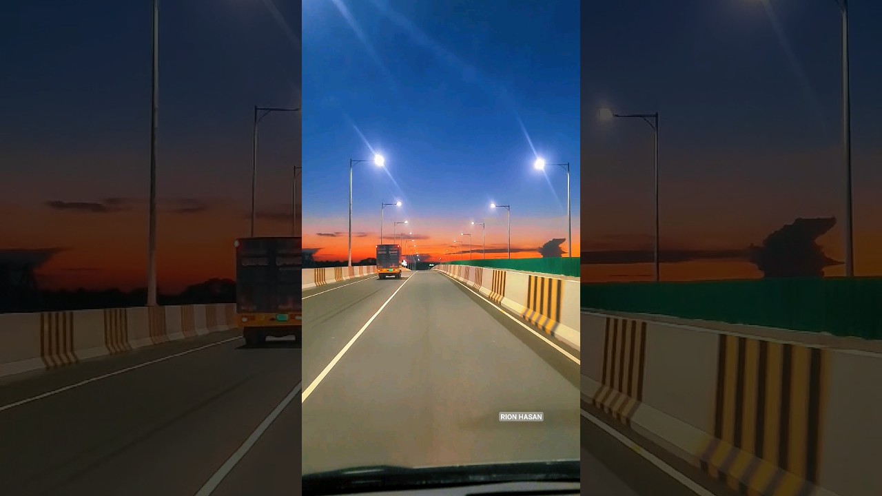 Amazing Night View At Mawa Express Highway 