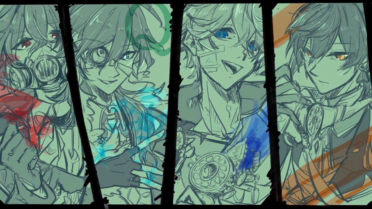 【人力原神】Q【ディルック・ガイア・鍾離・タルタリヤ】