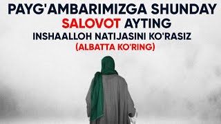 Salovot Aytish | Omar Xalil | Payg'ambarimizga Shunday Salovot Ayting