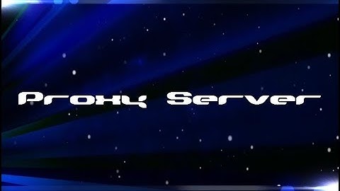 Konfigurasi Proxy Server di OS Debian
