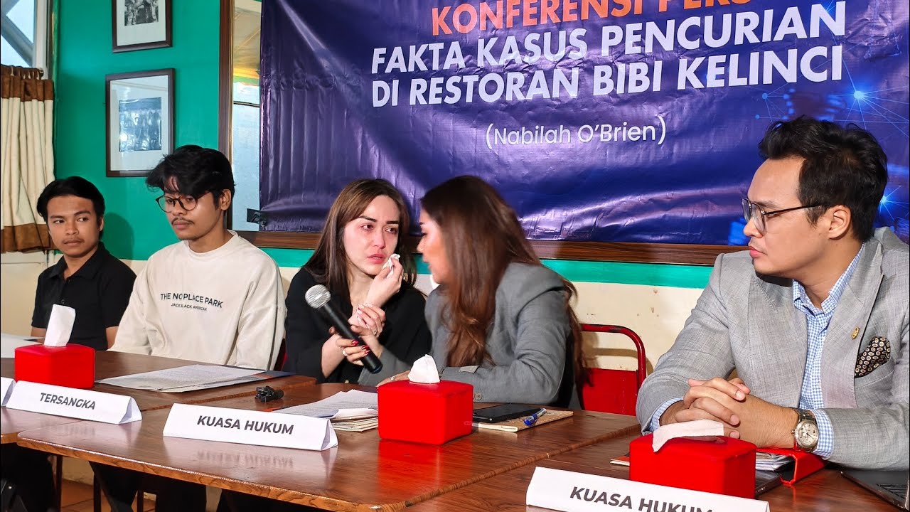 🔴LIVE! TERUNGKAP NABILA O'BRIEN BUKA FAKTA KASUS PENCURIAN DI RESTORAN BIBI KELINCI