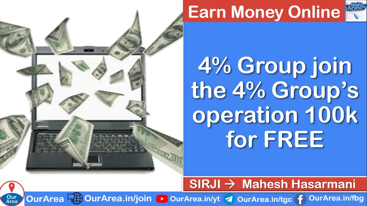 Four Percent Group Join the 4 Percent Group's Operation 100K for FREE