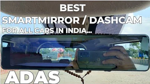 Best Smart Mirror | Best Smart Dashcam | Car Safety | Android Auto #dashcam