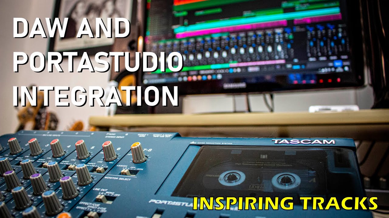 DAW and Portastudio Integration - Full Tutorial - YouTube