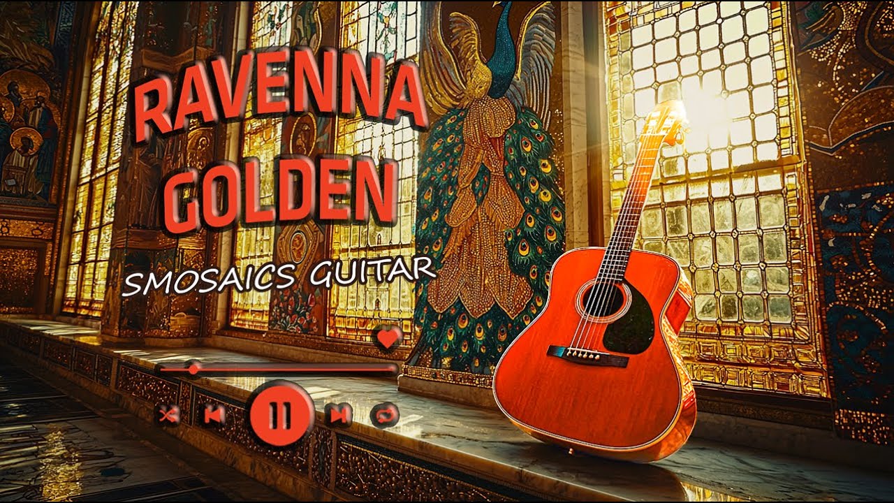 Ravenna Golden Mosaics Guitar | 2 Hours Byzantine Basilica Glow