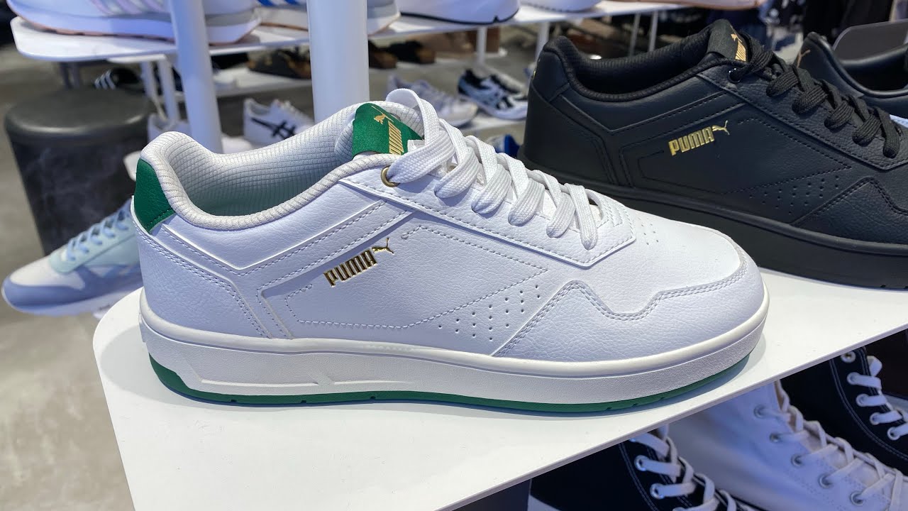 ★PUMA★ Coat Classic White Vine Gold 39501803 Puma Court Classic (White/Vine/Gold) - Style Code: 395018-03