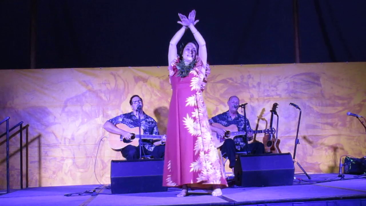 Jerry Santos Kamuela Kimokeo Me Ke Aloha Nona With Hula Youtube