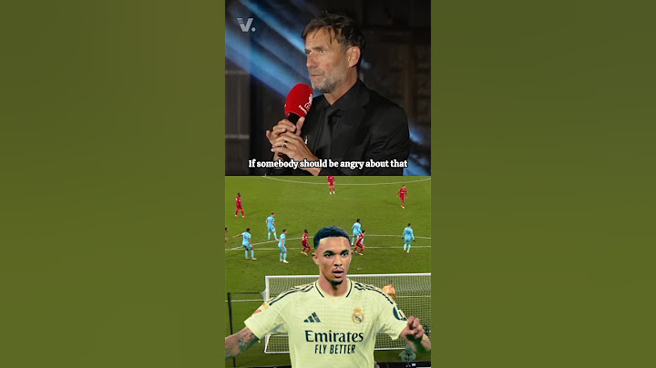 Jurgen Klopp "you are wrong" 😢
